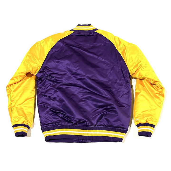 LA Lakers NBA Finals 2000 Satin Jacket Back View