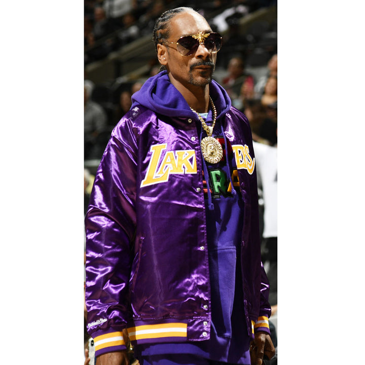 LA Lakers Snoop Dogg Purple Jacket