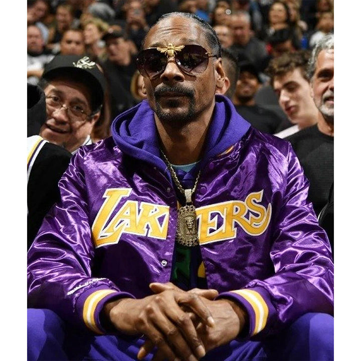 LA Lakers Snoop Dogg Purple Jacket