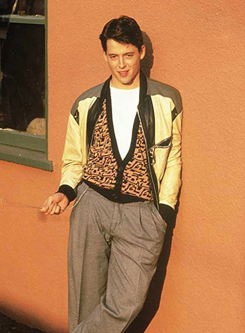 Closeup of Ferris Bueller Movie Jacket

