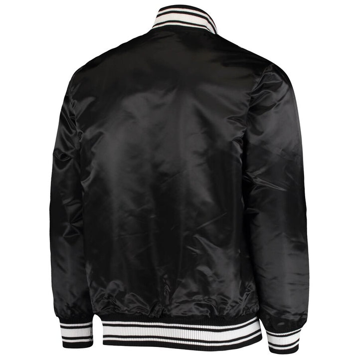 NFL Los Angeles Rams Black Satin Jacket 