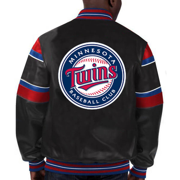 MLB Minnesota Twins Leather Jacket