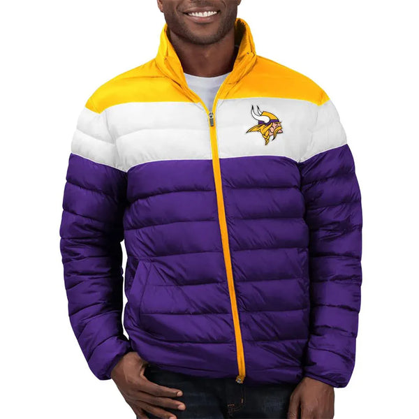 NFL Minnesota Vikings Polyester Jacket Men and Women