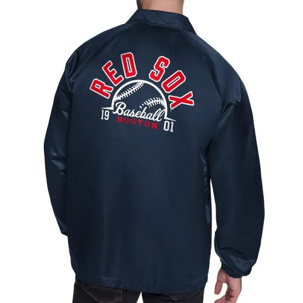Red Sox Satin Navy Jacket in USA