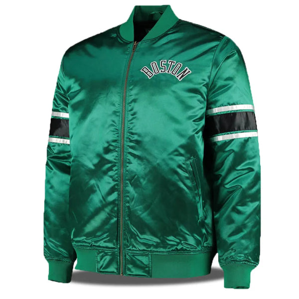 NBA Boston Celtics Satin Jacket Men and Women