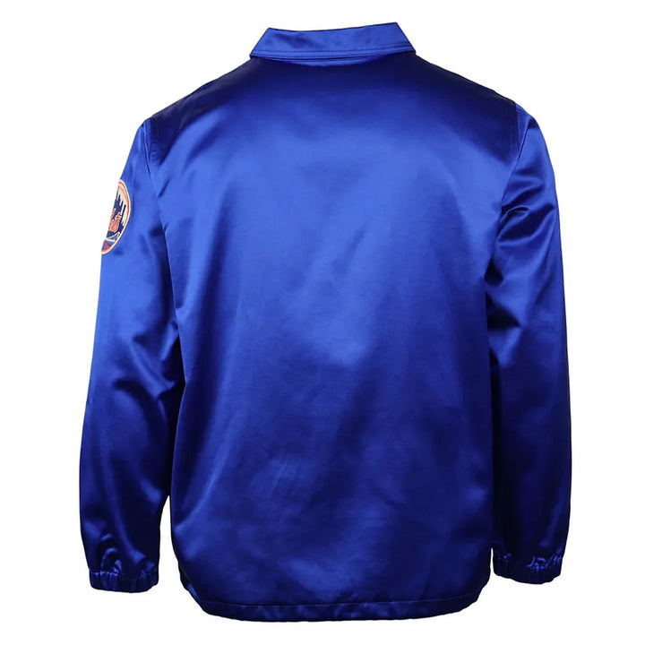 Royal blue Mets retro windbreaker

