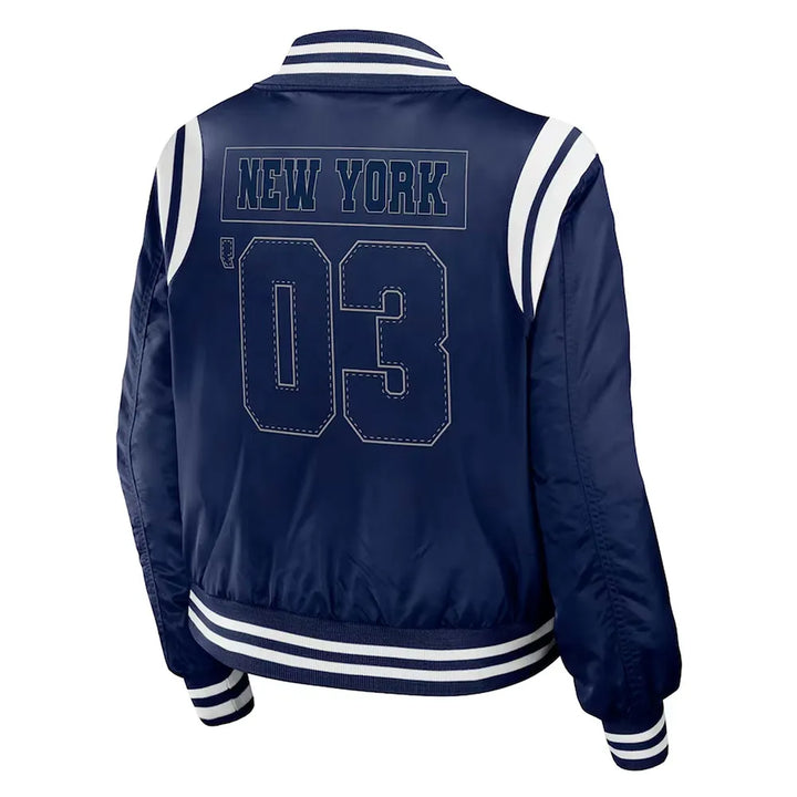 Classic New York Yankees Full-Zip Bomber Jacket for Fans in USA