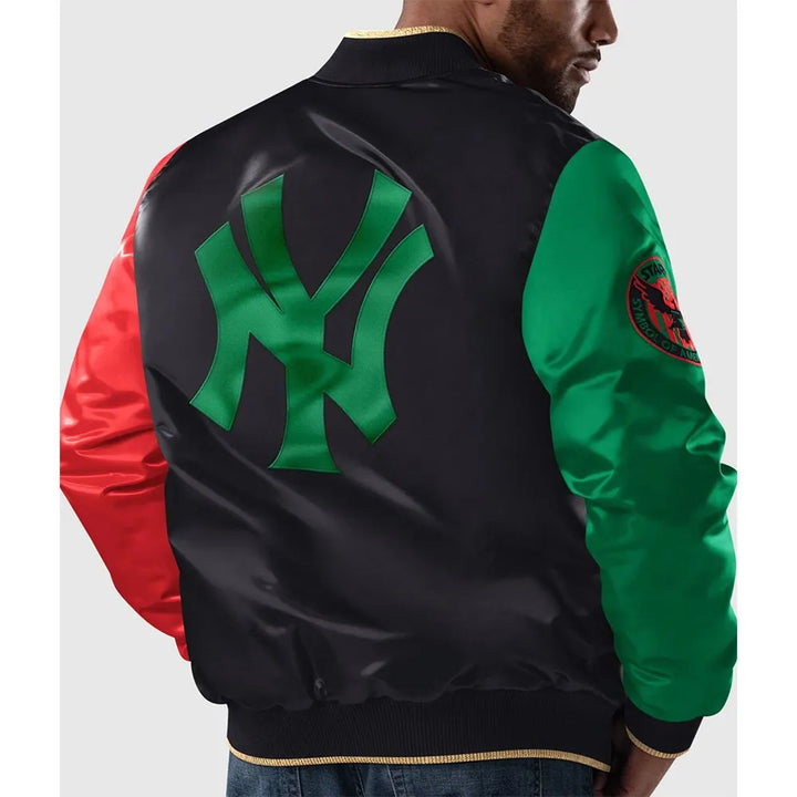 Stylish Ty Mopkins Black History Month Jacket for Yankees Fans in American style