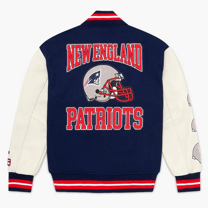 Back view new England patriots ovo