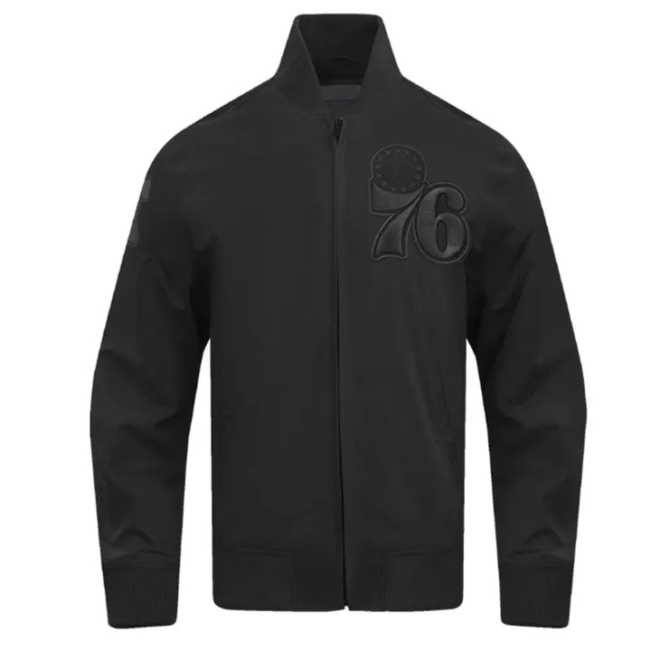 Front view NBA Philadelphia 76ers Neutral Cotton Jacket