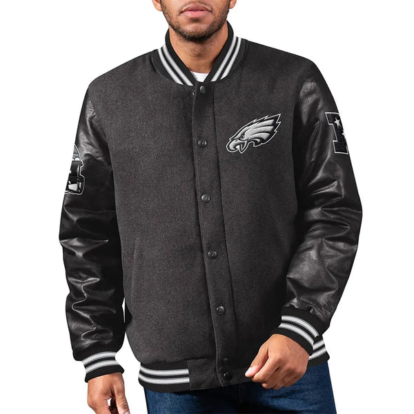 NFL Philadelphia Eagles Varsity Jacket Men and Women