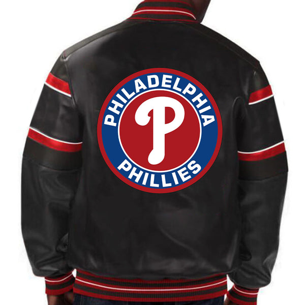 MLB Philadelphia Phillies Leather Jacket