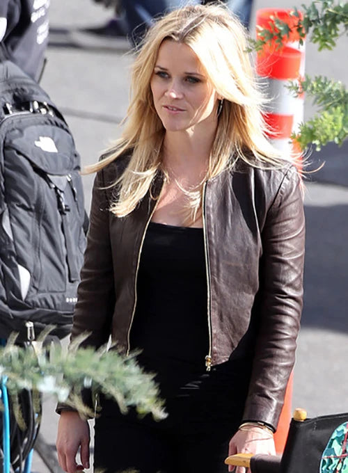 Reese Witherspoon leather jacket in This Means War in USA