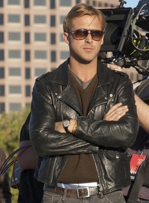 RYAN GOSLING SONG TO SONG LEATHER JACKET