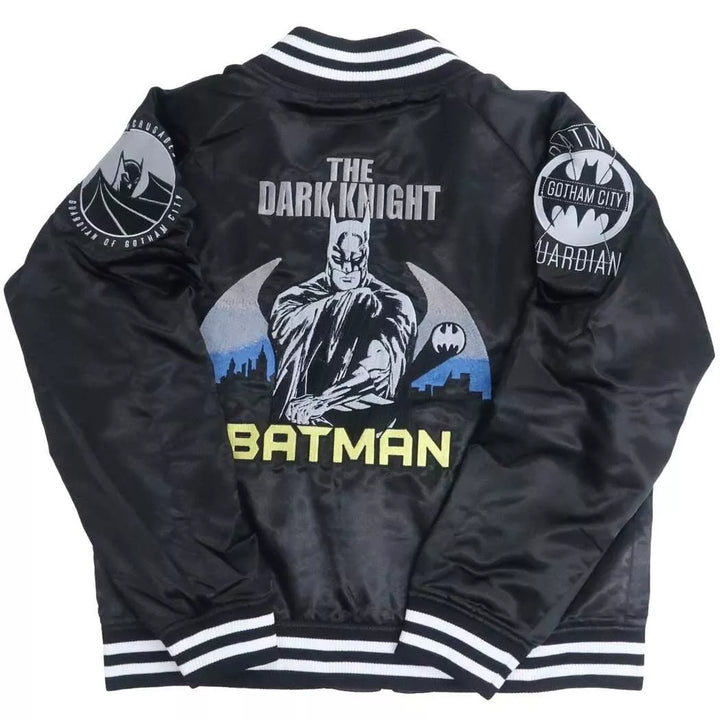 DC Comics Sukajan jacket featuring Batman design on back in USA