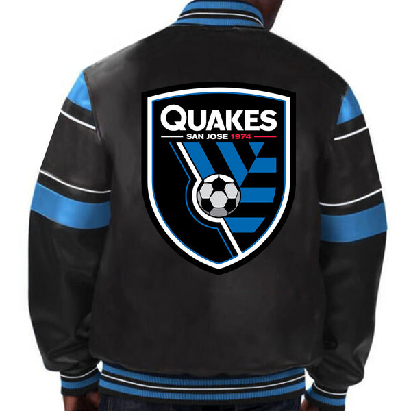 MLS San Jose Earthquakes Leather Jacket