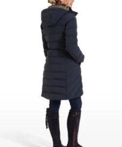 Women's waterproof down parka with hood in USA
