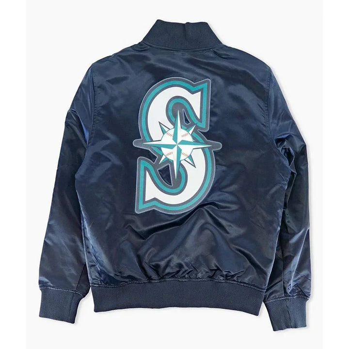 Seattle Mariners Classic Satin Jacket