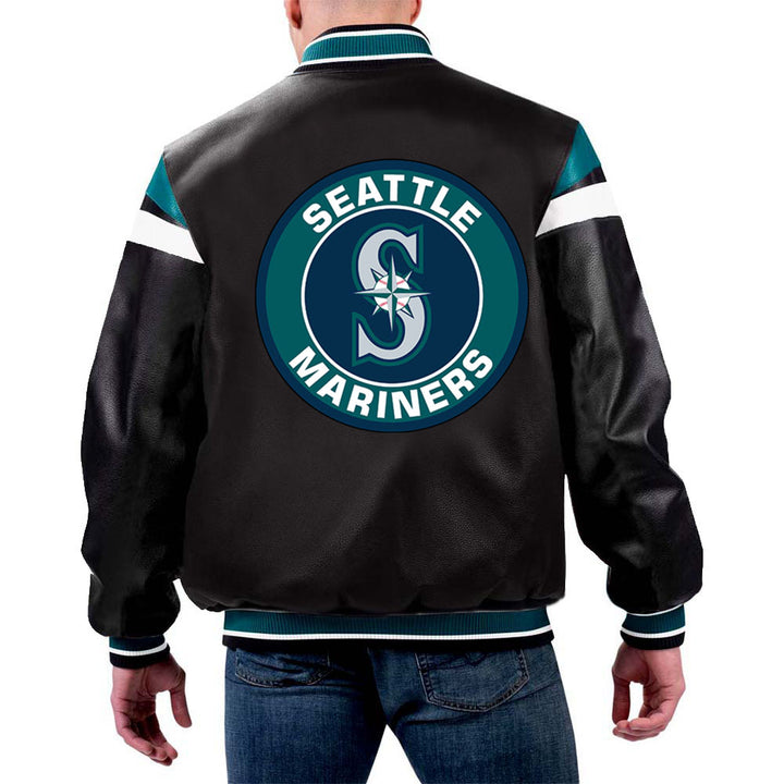 MLB Seattle Mariners leather jacket in USA