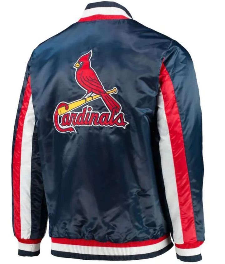 St. Louis Cardinals Navy Blue Varsity Bomber Jacket in United State Market