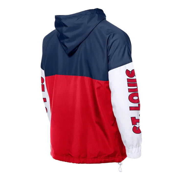 Full zip polyester Cardinals windbreaker in USA

