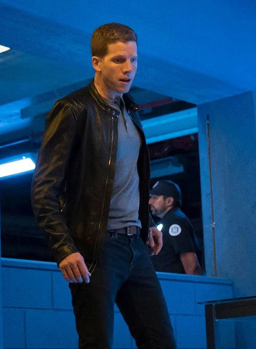 STARK SANDS LEATHER JACKET | MINORITY REPORT JACKET