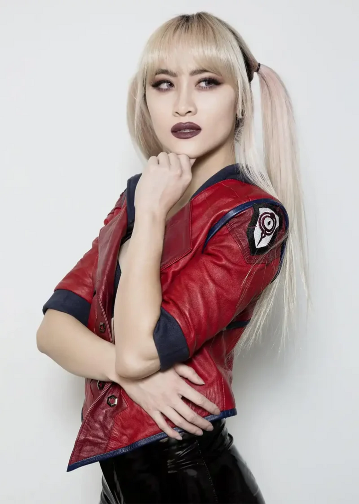 Vi themed Arcane jacket with game-accurate design in USA