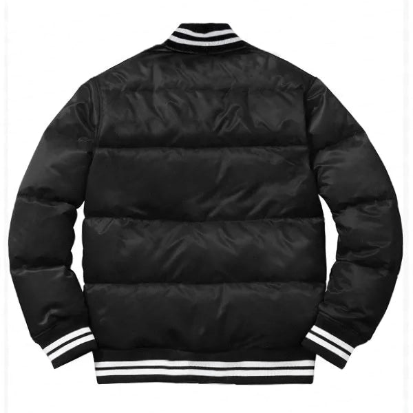 Unisex Raiders varsity bubble jacket with RAIDERS applique in United State Market