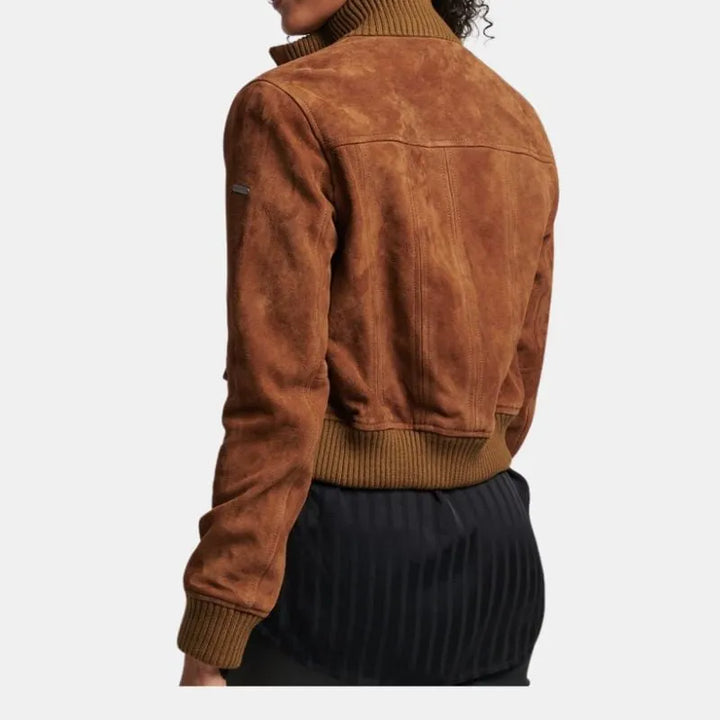 Made in USA Suede Jacket for Women
