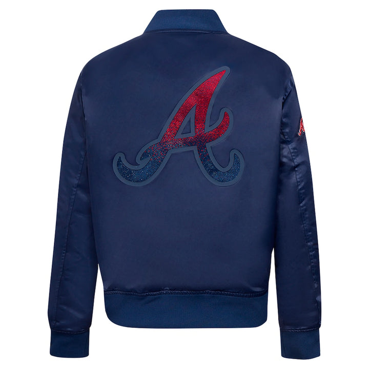 Atlanta Braves Rhinestone Full-Snap Jacket