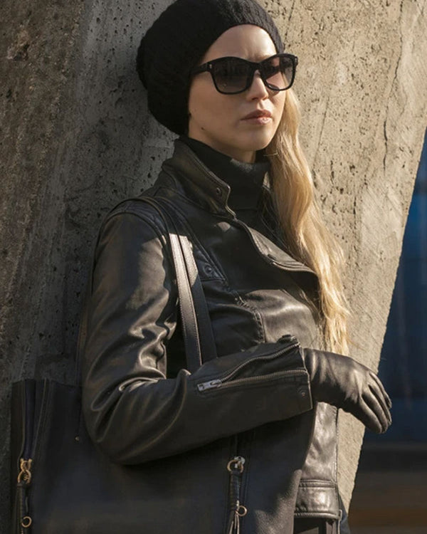 Jennifer Lawrence Red Sparrow Leather Jacket