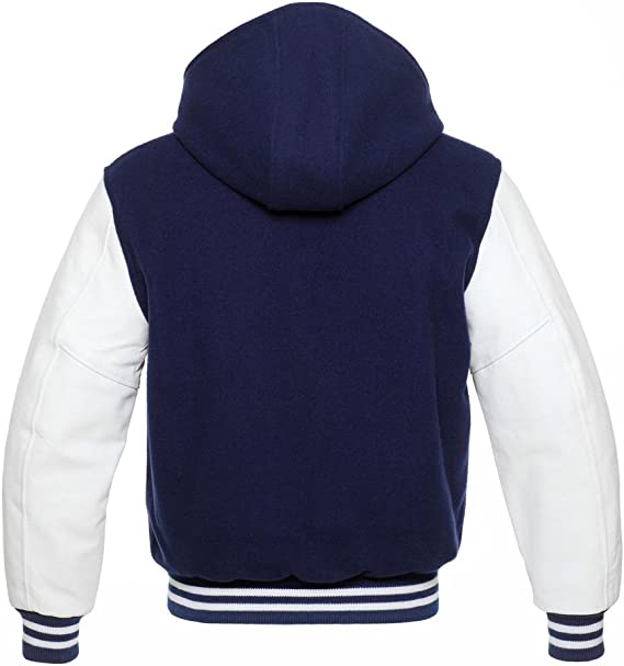 Custom Varsity Jacket with Hood for Personalized Style in USA