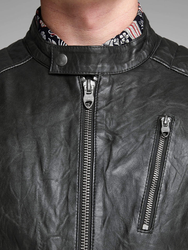 Stylish leather jacket for men in usa