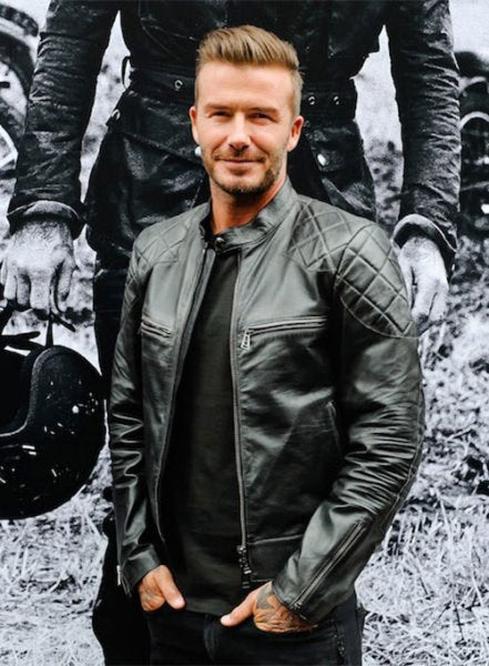 Trendy black jacket as seen on David Beckham in UK  market