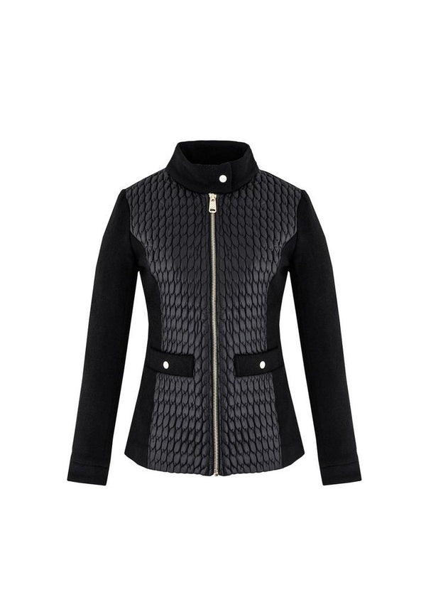 Women's Casual Wear Quilted Leather Jacket By TJS