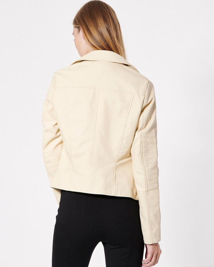 Stylish Short Body leather jacket in USA