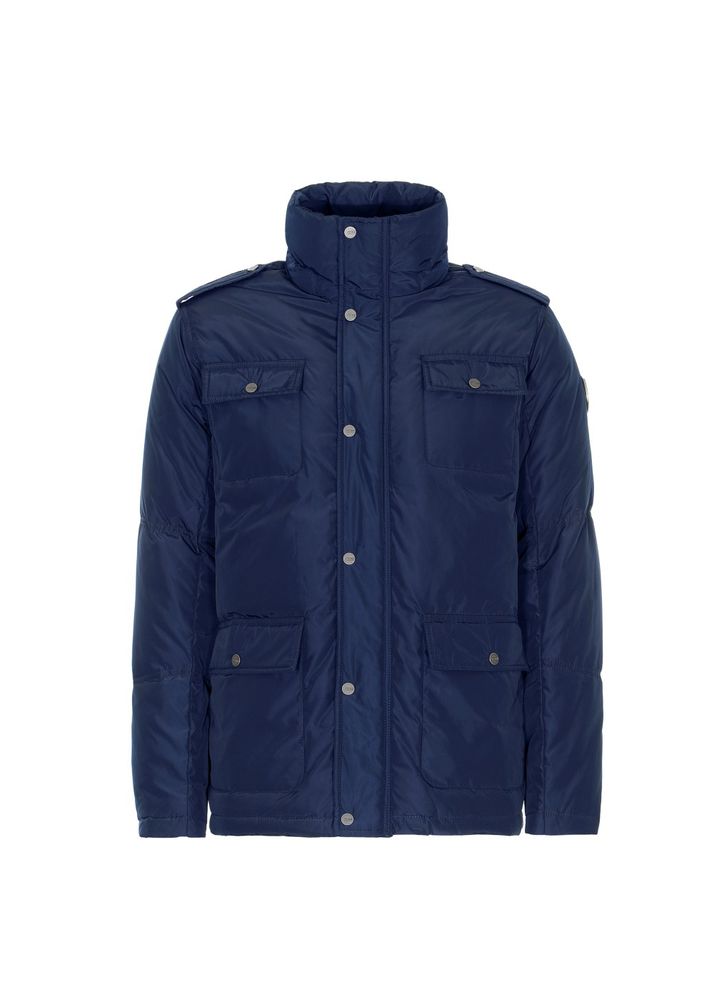 Luxurious Detachable Stylish Blue jacket for men in usa