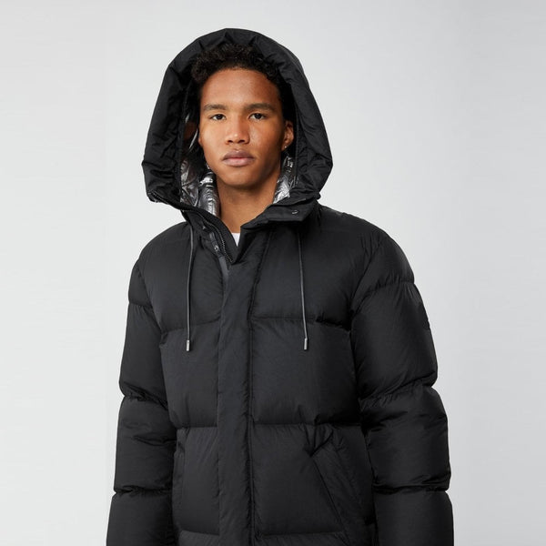 Men's Synthetic Down Coat With Pillow Collar