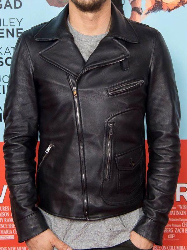 Stylish leather jacket inspired by James Franco in American style