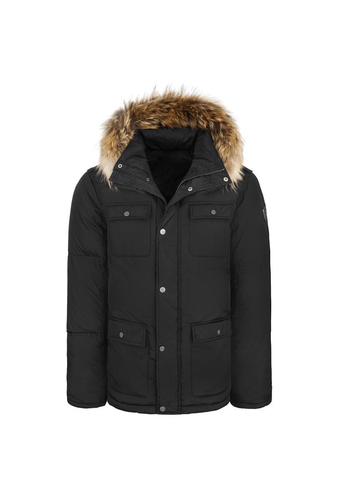 black with fur for men in usa