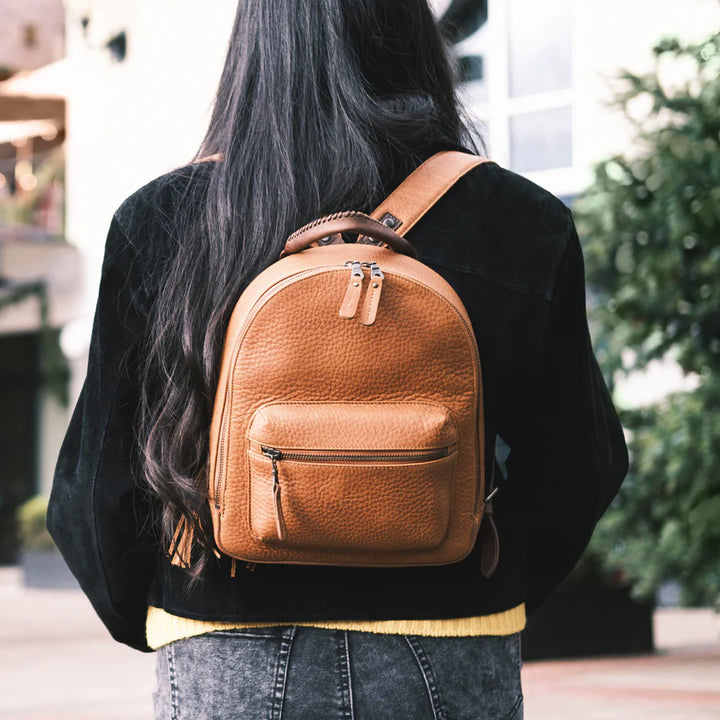 Brown leather bag for women in USA