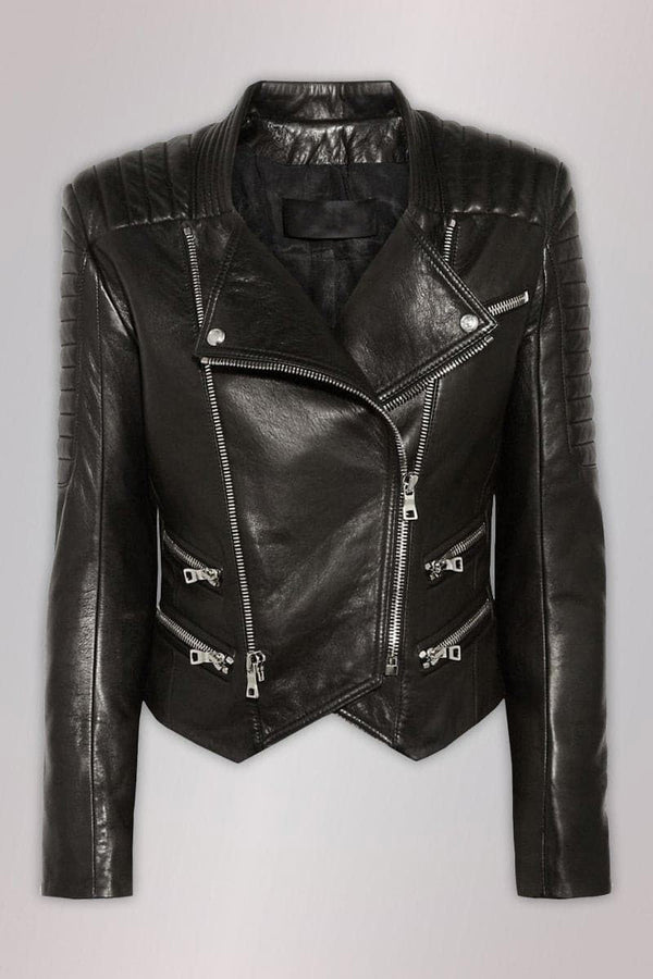 Quality Leather Jacket for Women by TJS