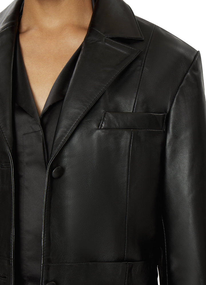 2023 trending leather jacket for women