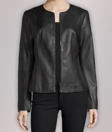 Black fashion jacket for women