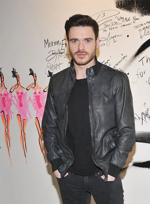 RICHARD MADDEN LEATHER JACKET | MEN CELEBRITY JACKET