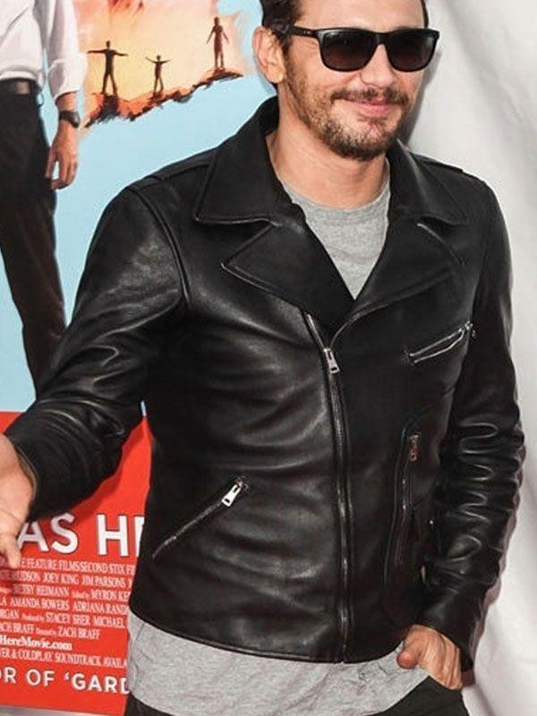 James Franco Style Leather Jacket by TJS